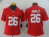 Women Nike Giants 26 Saquon Barkley Red Inverted Legend Limited Jersey,baseball caps,new era cap wholesale,wholesale hats